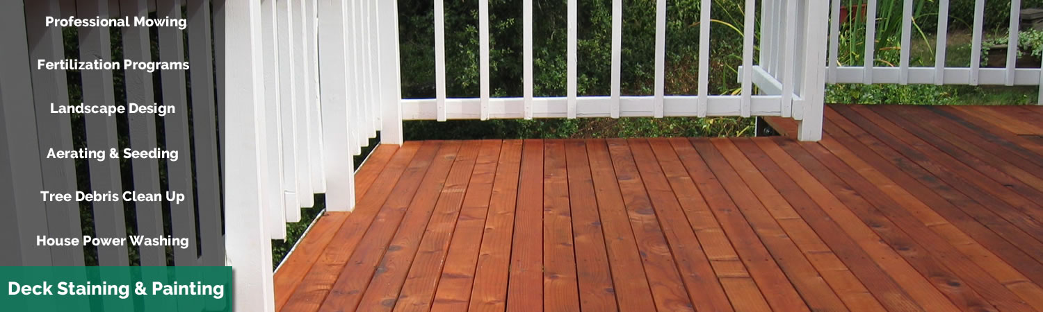 Deck Staining & Painting